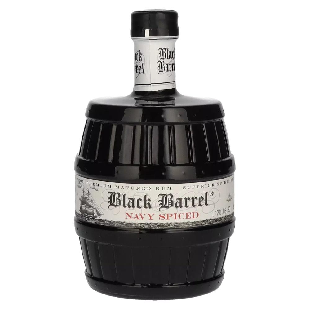 delicando A.H. Riise Black Barrel NAVY SPICED Spirit Drink 40% Vol. 0 7l