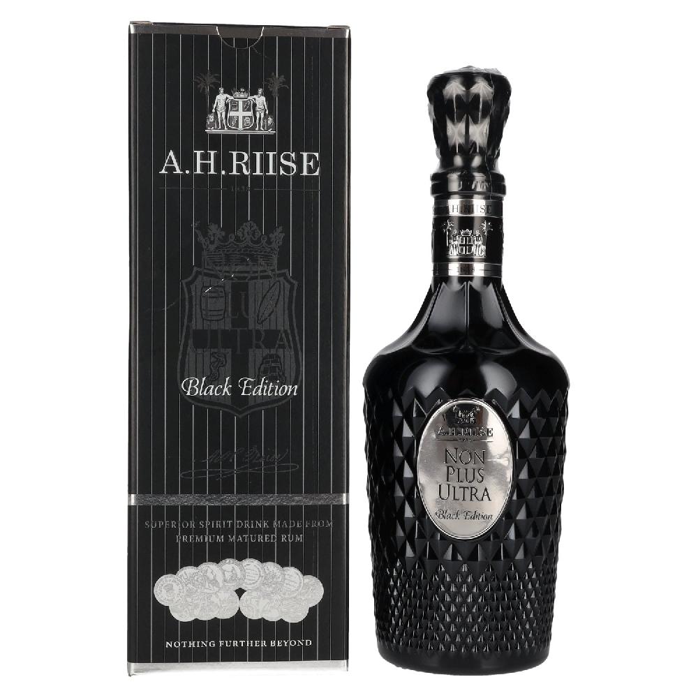 delicando A.H. Riise NON PLUS ULTRA Black Edition Superior Spirit Drink 42% Vol. 0 7l in Geschenkbox