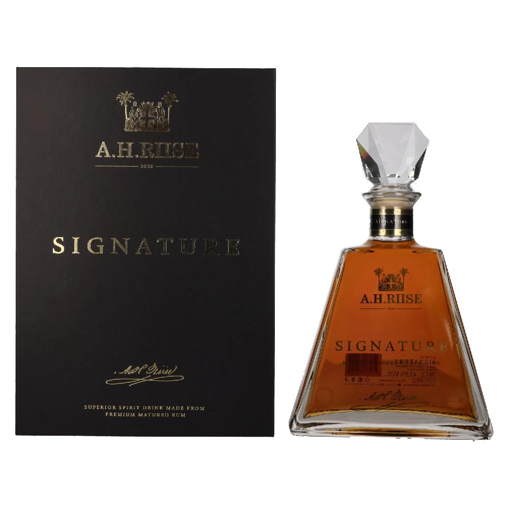 delicando A.H. Riise SIGNATURE Master Blender Collection 43 9% Vol. 0 7l in Geschenkbox