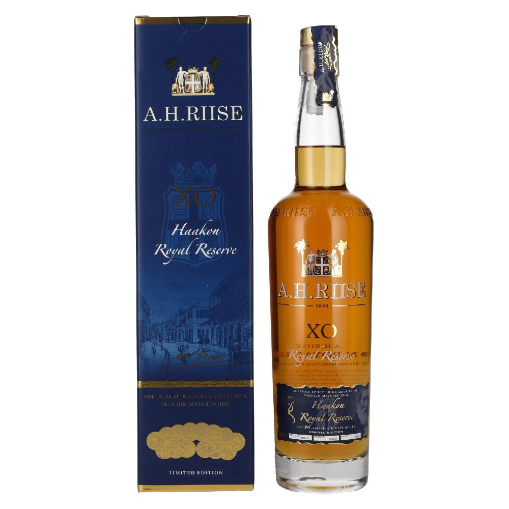 delicando A.H. Riise X.O. HAAKON ROYAL RESERVE Superior Spirit Drink 42% Vol. 0 7l in Geschenkbox