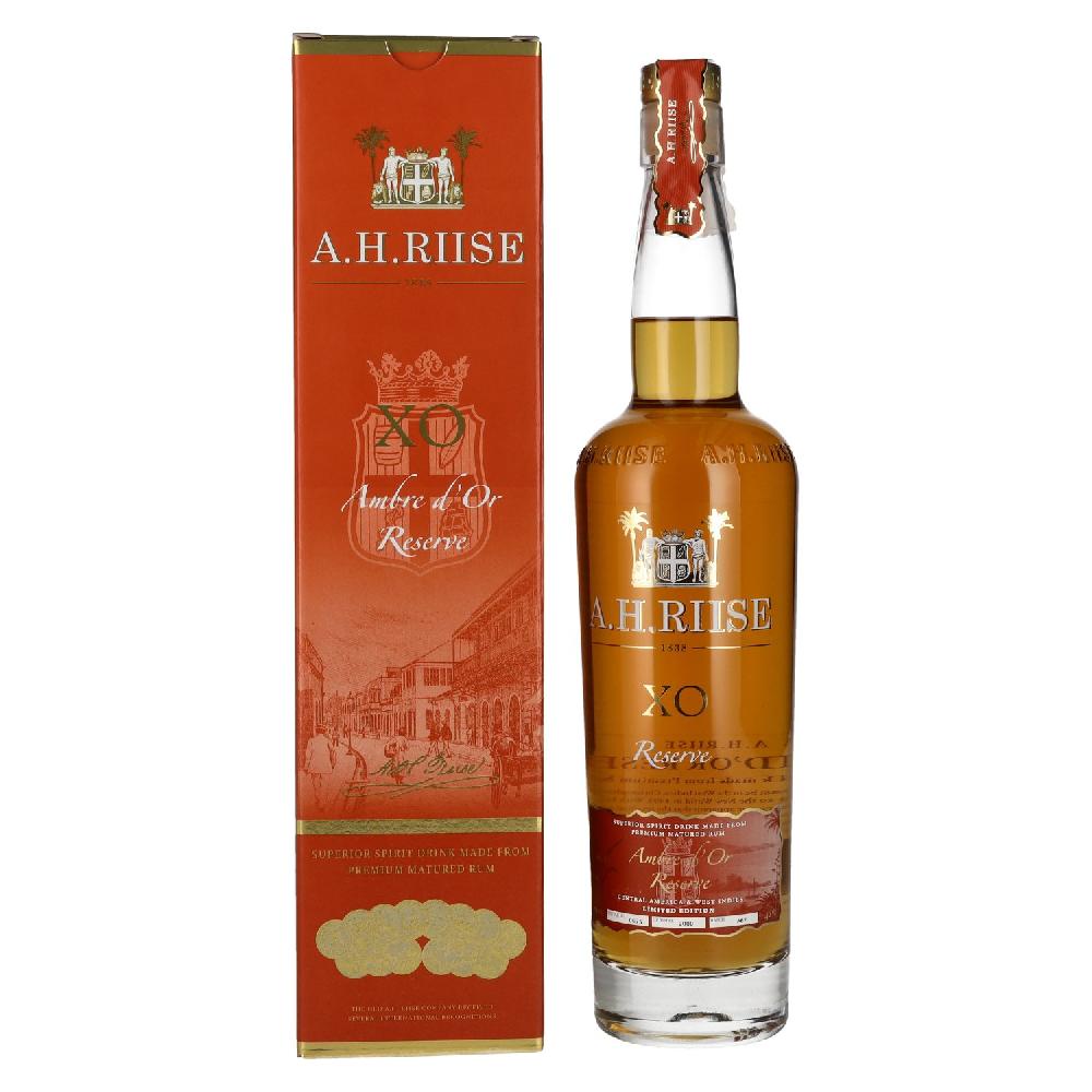 delicando A.H. Riise X.O. Reserve Ambre d'Or Reserve 42% Vol. 0 7l in Geschenkbox