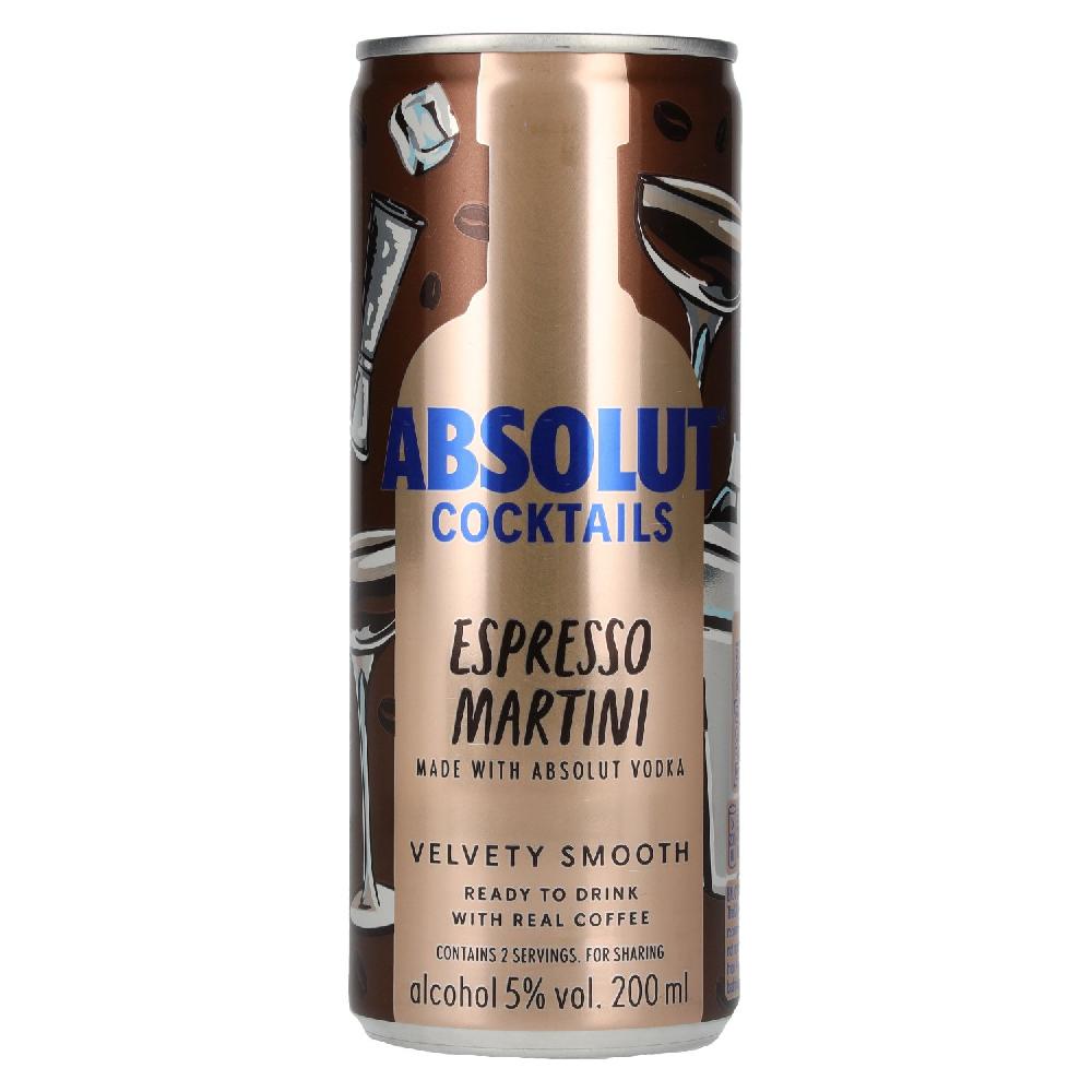 delicando Absolut Cocktails Espresso Martini 5% Vol. 0 2l Dose