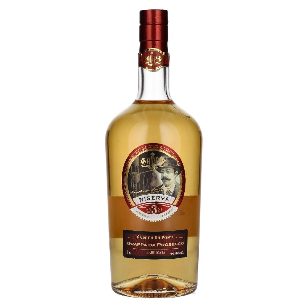 delicando Andrea Da Ponte Grappa Riserva 3 Years Old 40% Vol. 1l