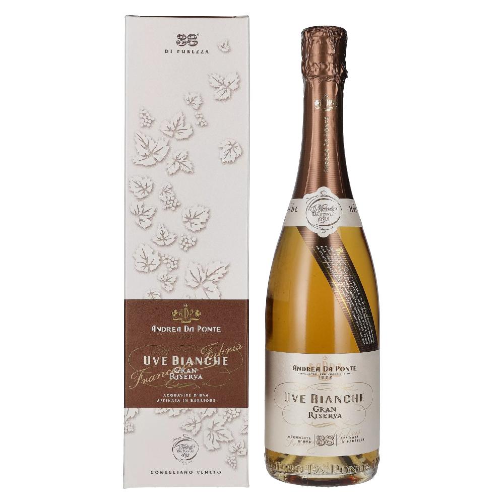 delicando Andrea Da Ponte Uve Bianche Gran Riserva 38% Vol. 0 7l in Geschenkbox