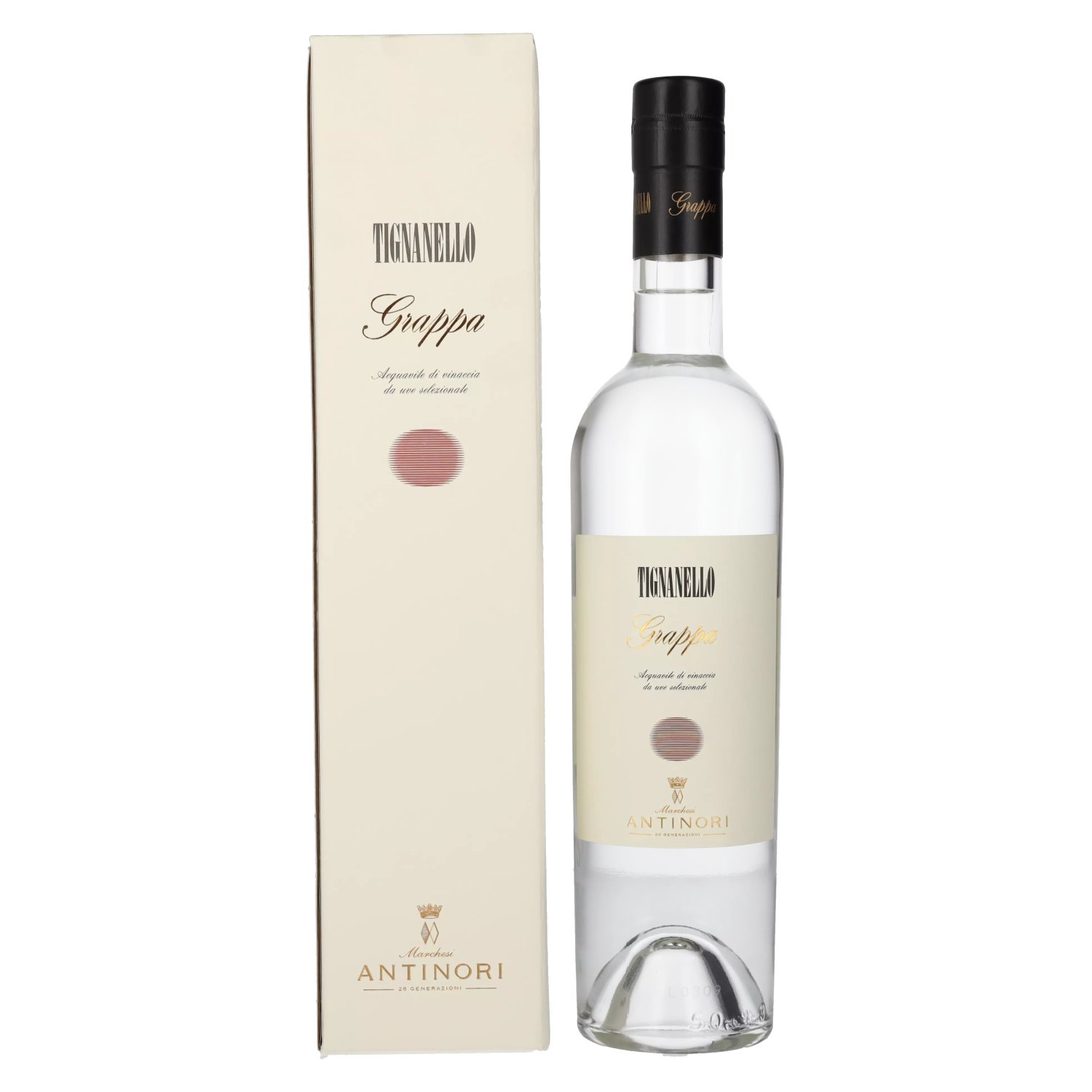 delicando Antinori Grappa Tignanello 42% Vol. 0 5l in Geschenkbox