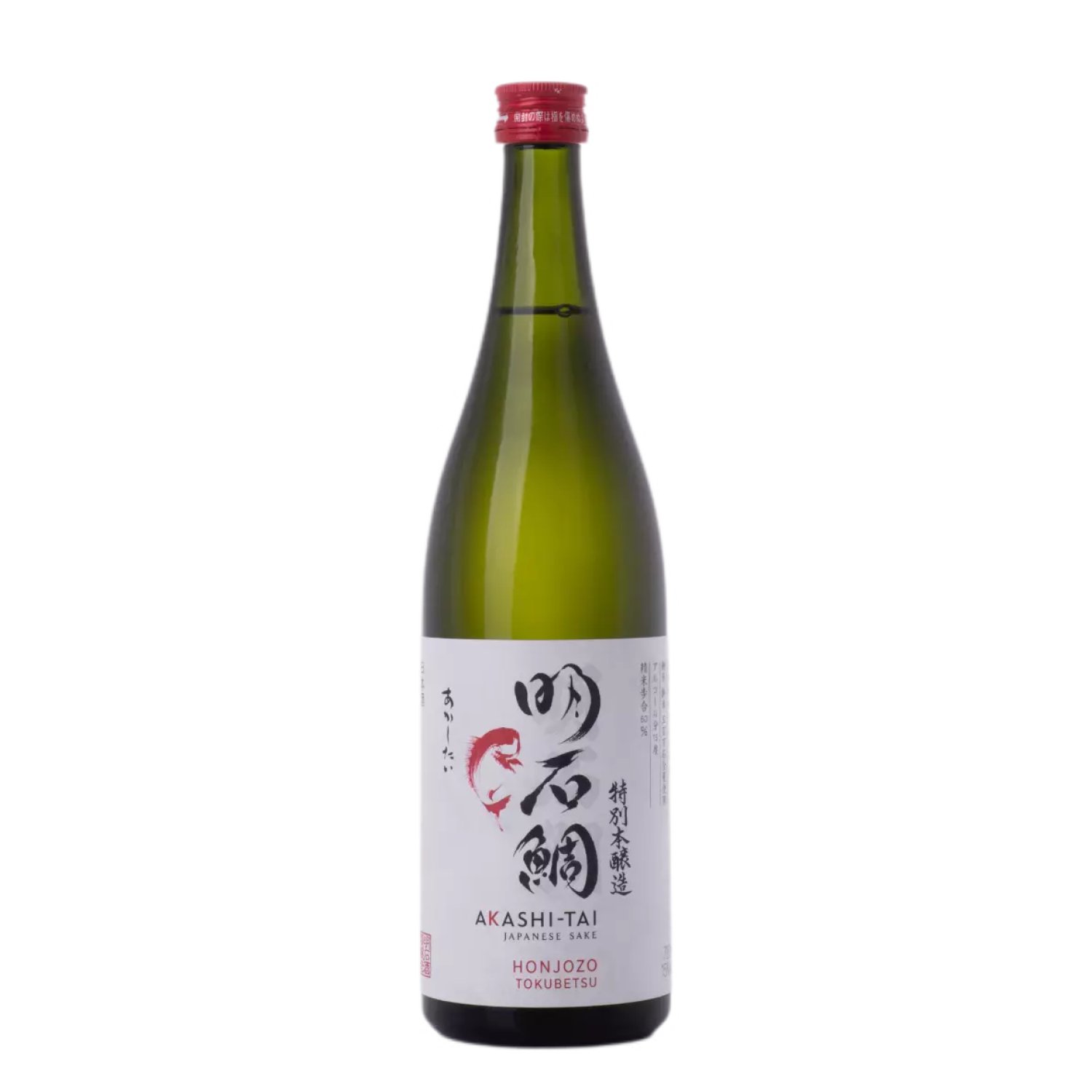 delicando Akashi-Tai HONJOZO TOKUBETSU Japanese Sake 15% Vol. 0 72l