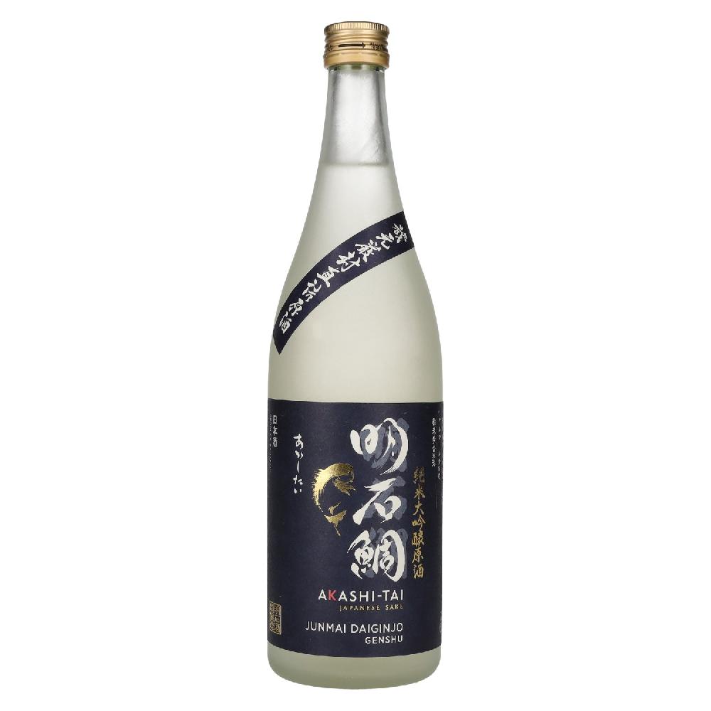 delicando Akashi-Tai JUNMAI DAIGINJO Genshu Japanese Sake 16% Vol. 0 72l
