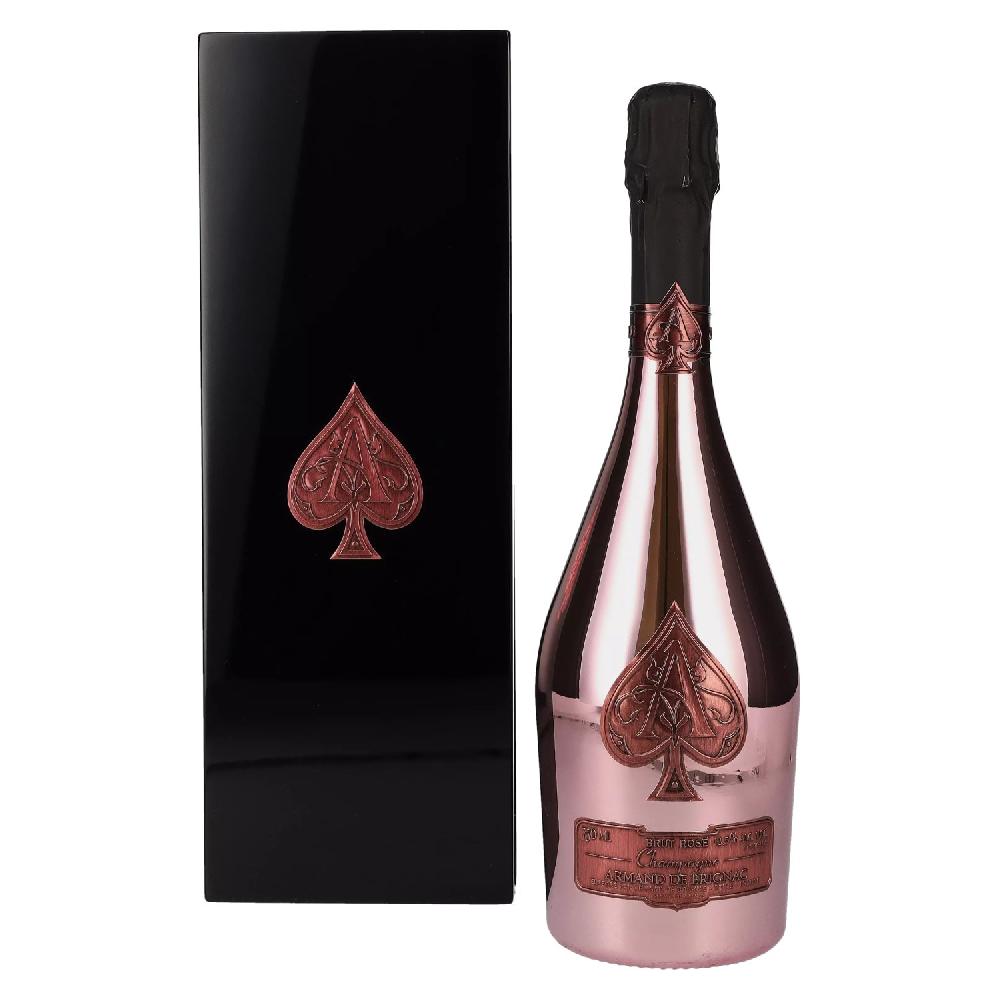 delicando Armand de Brignac Champagne Rosé Brut 12 5% Vol. 0 75l in Holzkiste