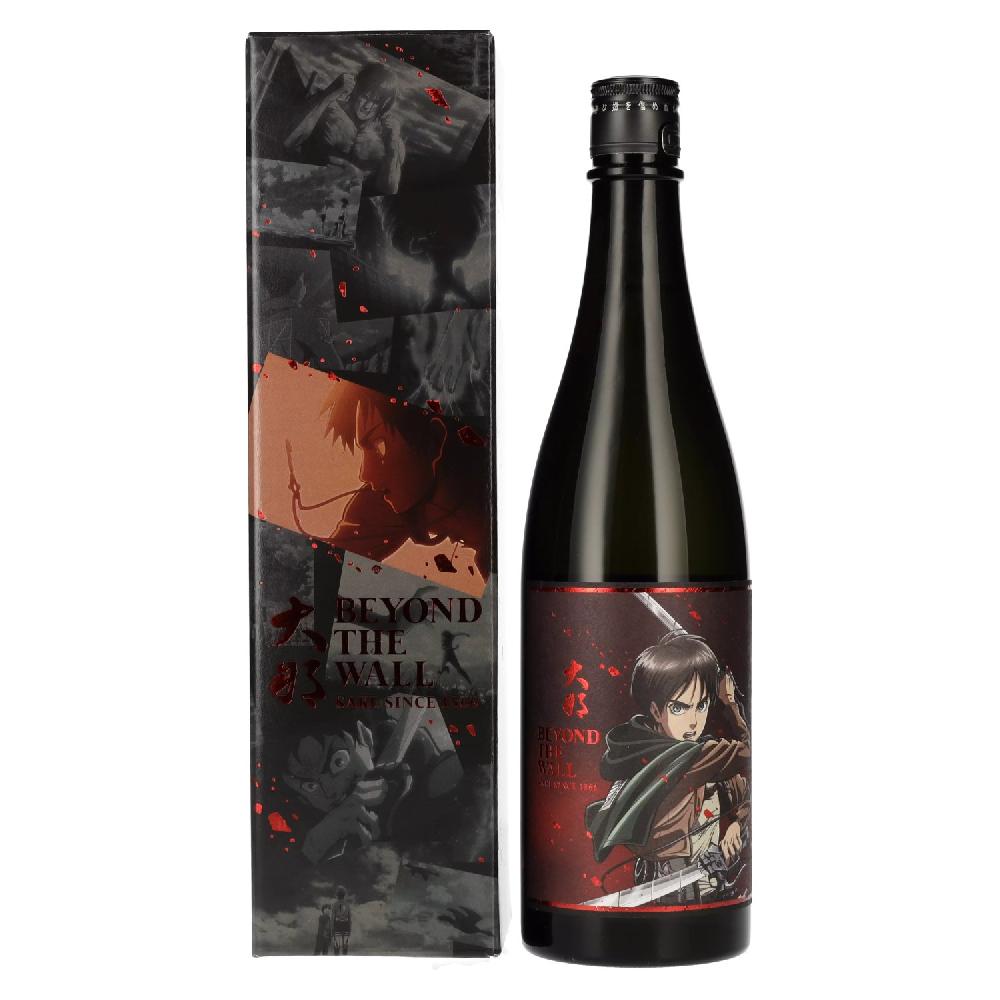delicando Attack on Titan x Beyond the Wall EREN Model Japanese Sake 15% Vol. 0 72l in Geschenkbox