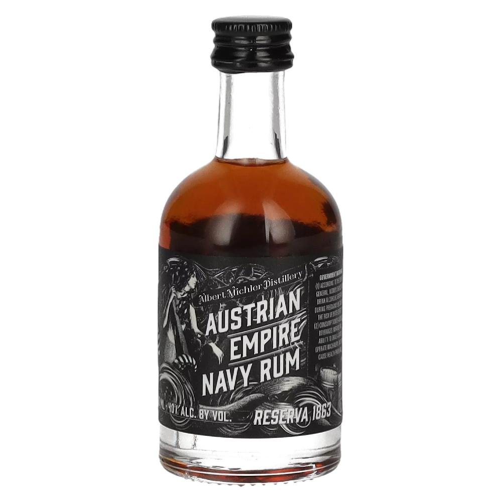 delicando Austrian Empire Navy RESERVA 1863 Rum 40% Vol. 0 05l