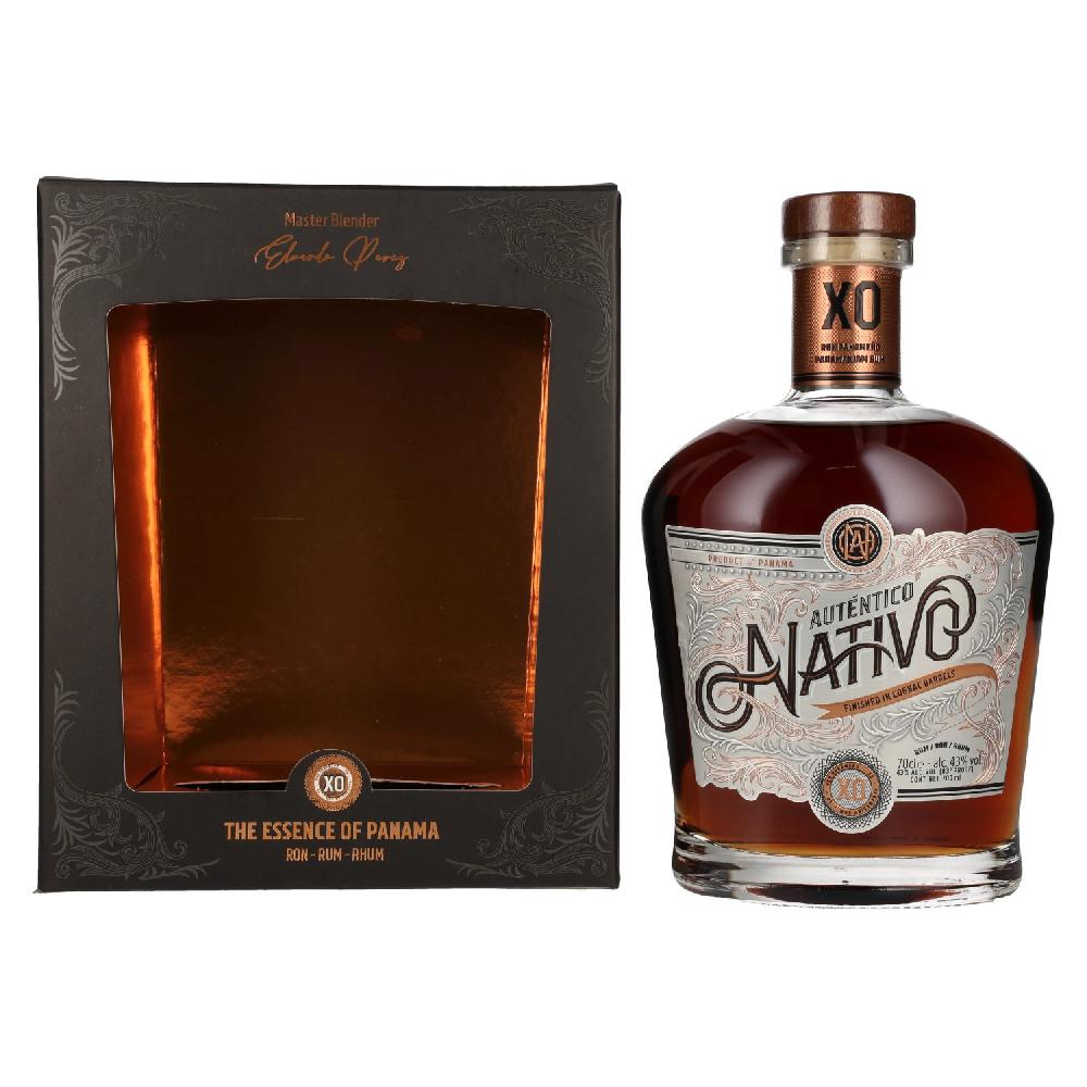 delicando Auténtico Nativo XO Cognac Barrels Finish 43% Vol. 0 7l in Geschenkbox