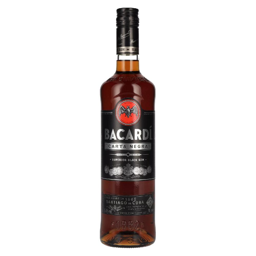 delicando Bacardi Carta Negra Superior Black Rum 37 5% Vol. 0 7l