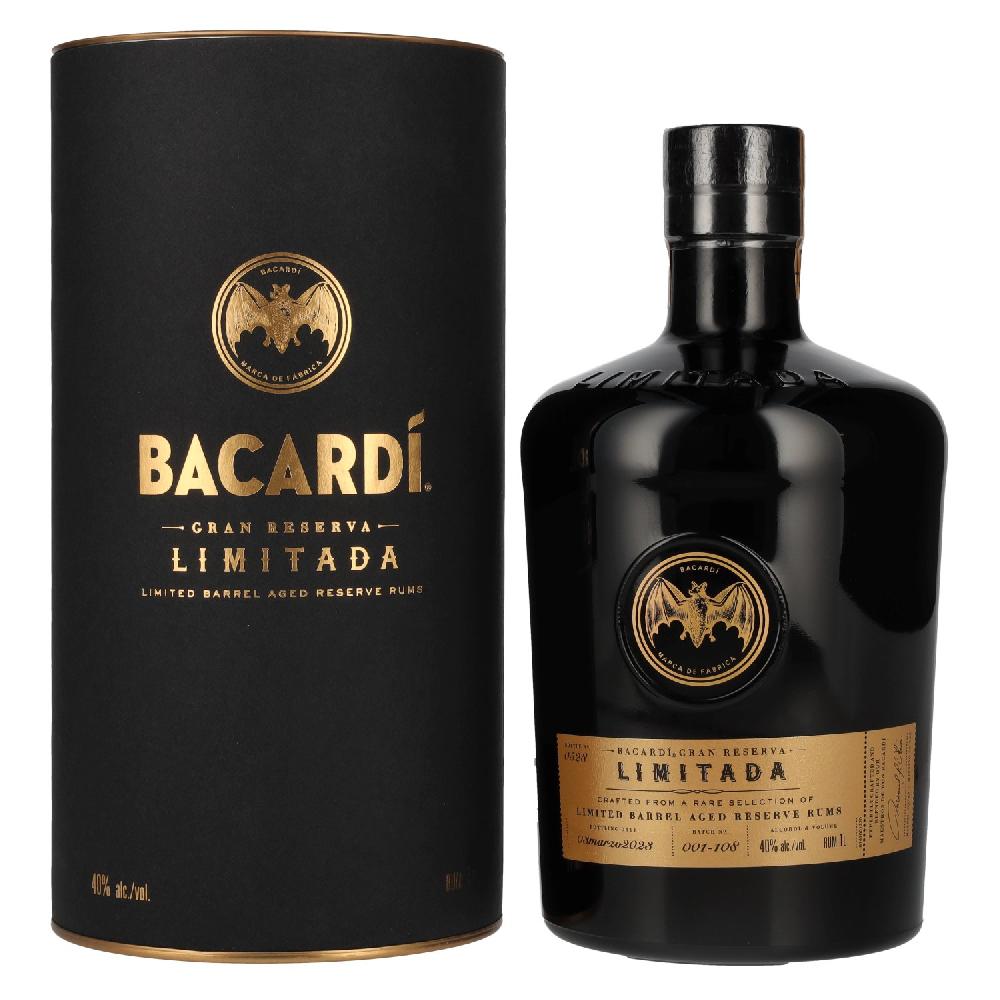 delicando Bacardi Gran Reserva LIMITADA Limited Batch Rum 40% Vol. 1l in Geschenkbox