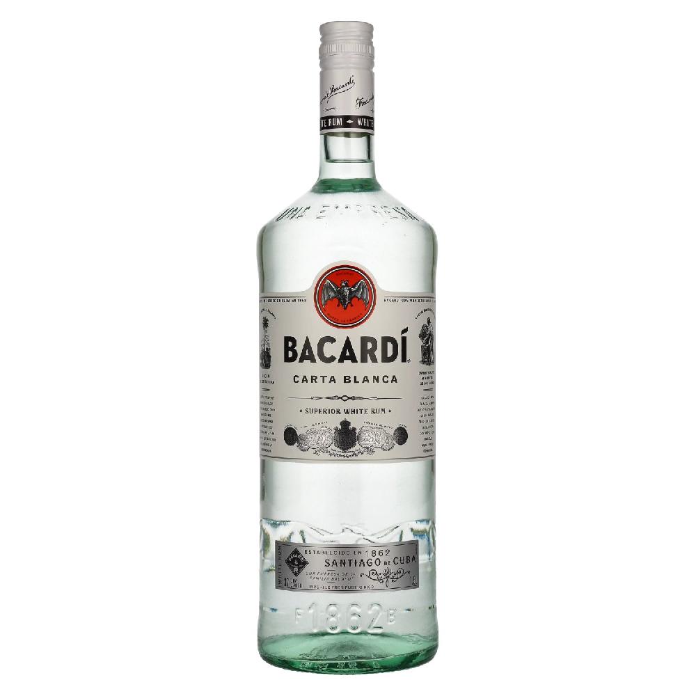 delicando Bacardi Ron Carta Blanca Superior 37 5% Vol. 1 5l