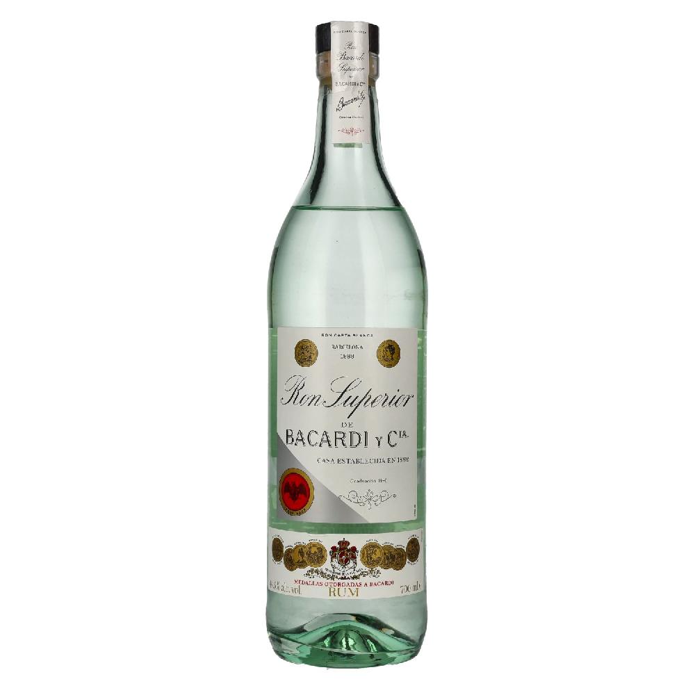 delicando Bacardi Ron Carta Blanca Superior Heritage 1909 44 5% Vol. 0 7l