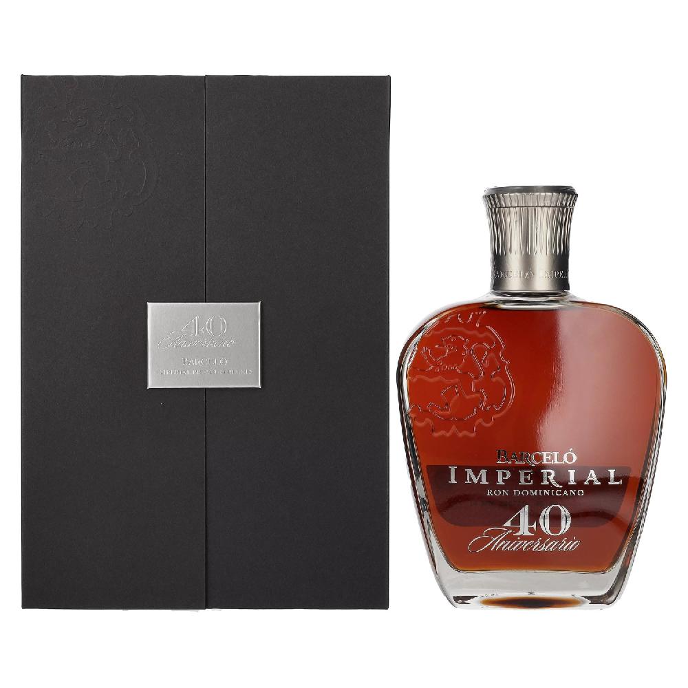 delicando Barceló Imperial 40 Aniversario Ron Dominicano 43% Vol. 0 7l in Geschenkbox