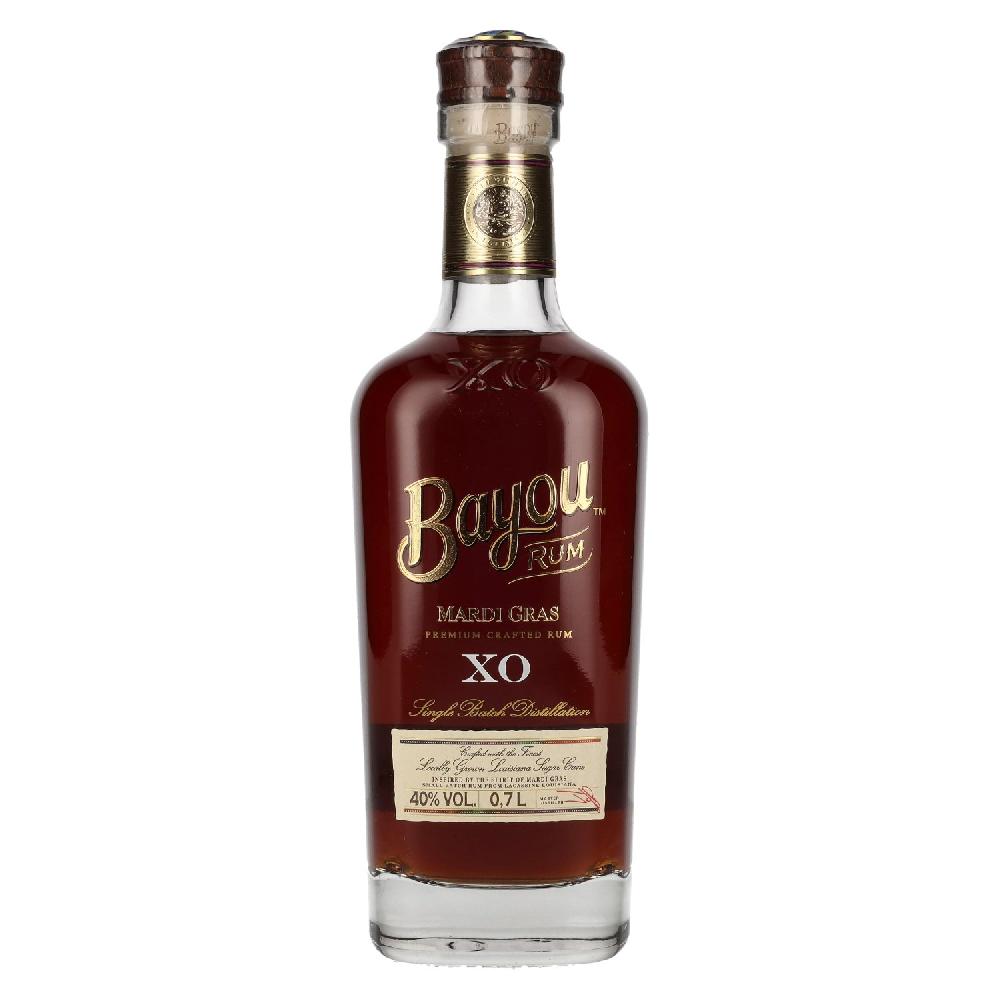 delicando Bayou XO MARDI GRAS Premium Crafted Rum 40% Vol. 0 7l