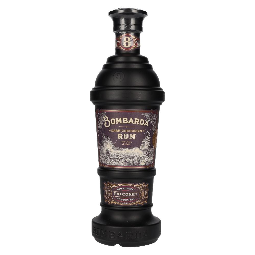 delicando Bombarda FALCONET Dark Caribbean Rum 43% Vol. 0 7l