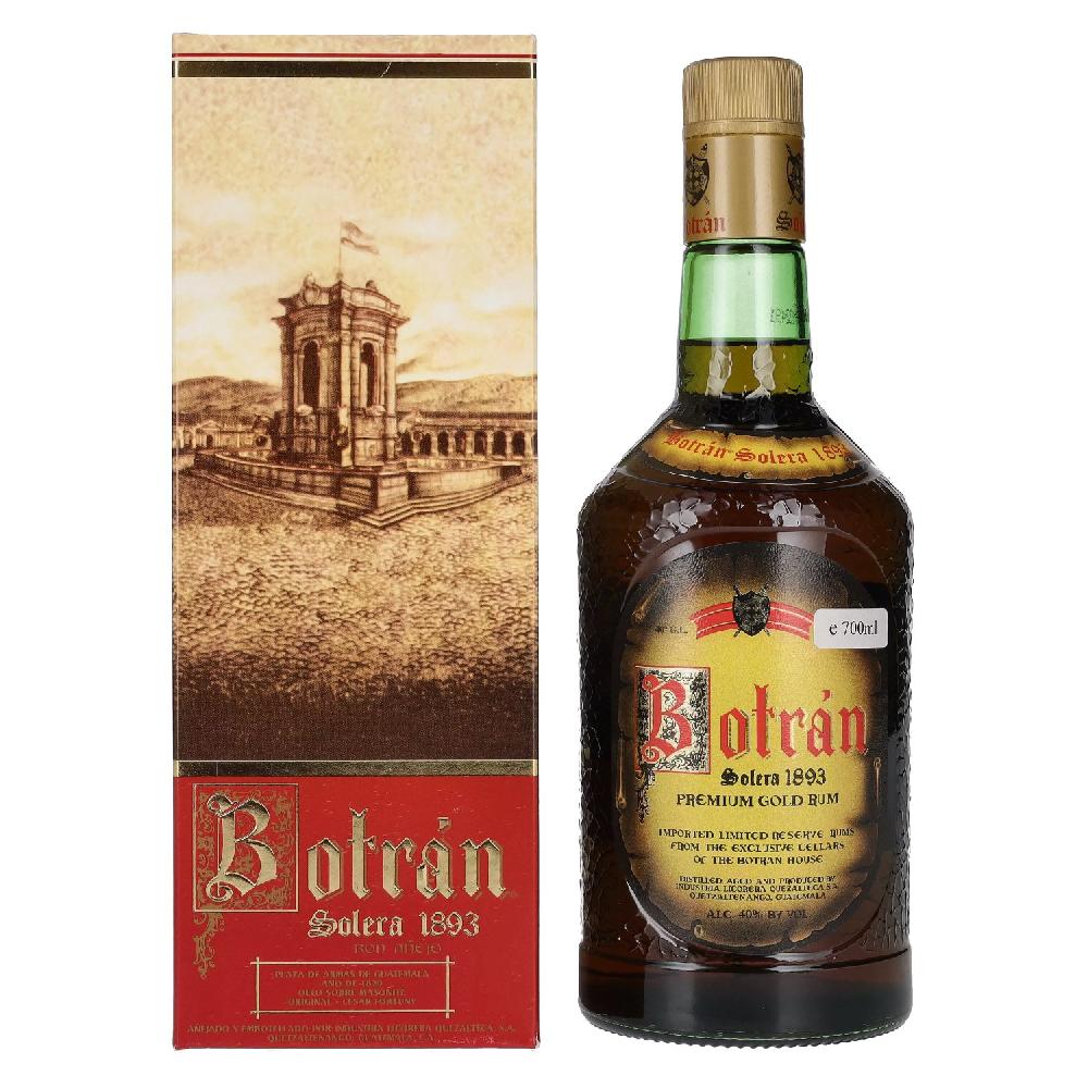 delicando Botran Ron Solera 1893 PRIMERA EDICION Premium Gold Rum 40% Vol. 0 7l in Geschenkbox