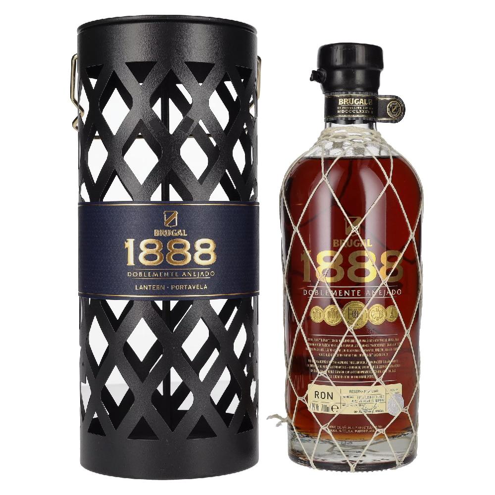 delicando Brugal 1888 Ron Reserva Doblemente Añejado 40% Vol. 0 7l in Laternenbox