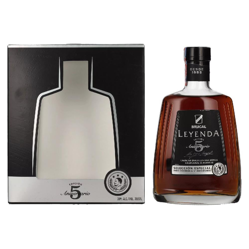 delicando Brugal LEYENDA 5 Years Old Selección Especial 38% Vol. 0 7l in Geschenkbox