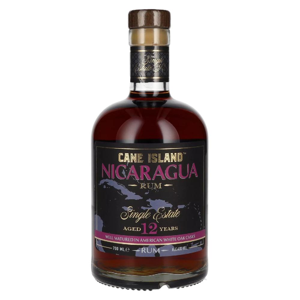 delicando Cane Island NICARAGUA 12 Years Old Single Estate Rum 43% Vol. 0 7l
