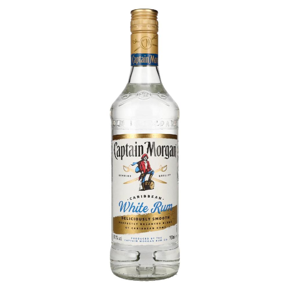 delicando Captain Morgan Caribbean White Rum 37 5% Vol. 0 7l