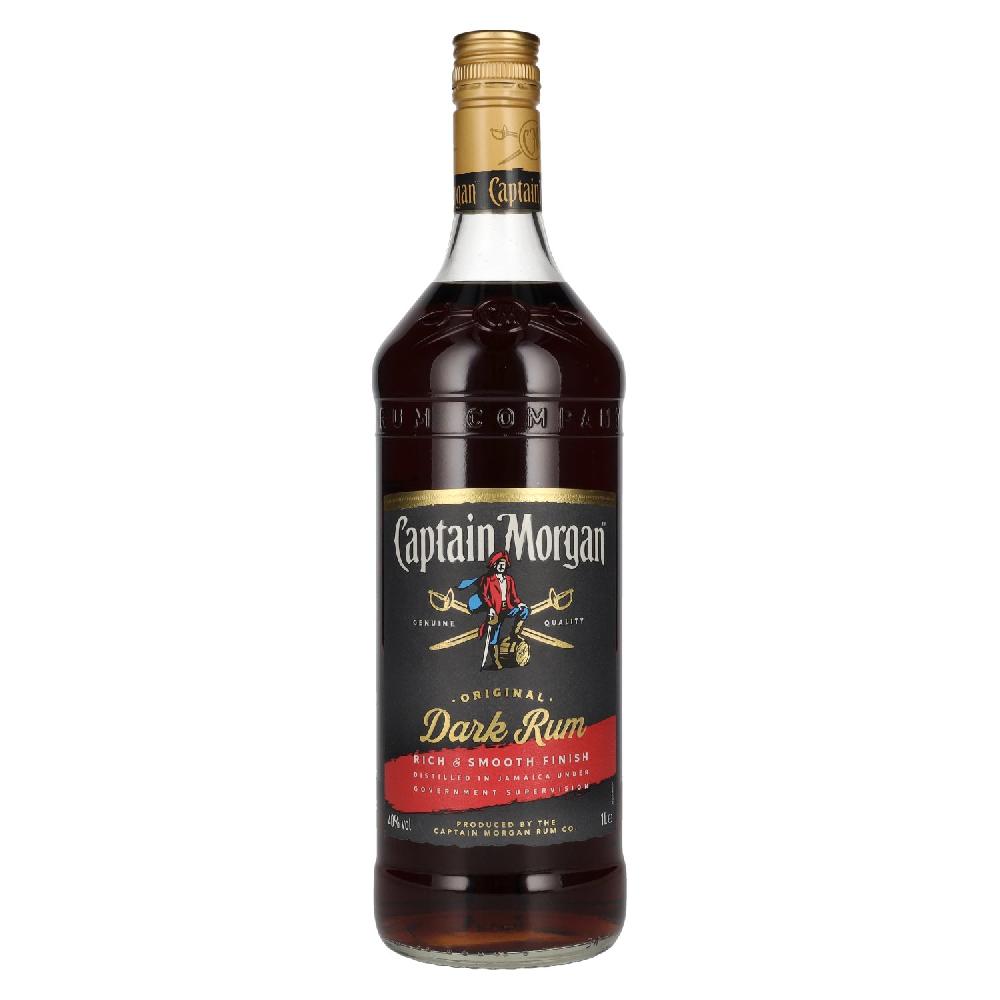 delicando Captain Morgan DARK RUM 40% Vol. 1l - delicando