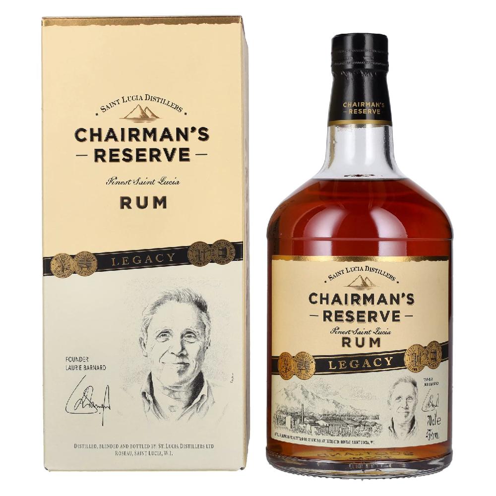delicando Chairman's Reserve Rum LEGACY EDITION 43% Vol. 0 7l in Geschenkbox
