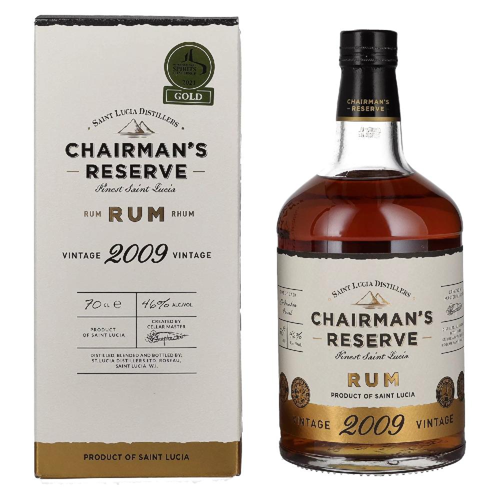 delicando Chairman's Reserve Rum VINTAGE 2009 46% Vol. 0 7l in Geschenkbox