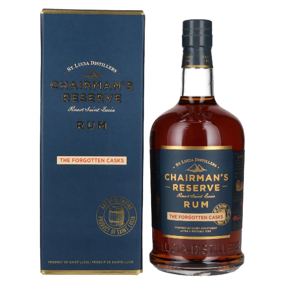 delicando Chairman's Reserve THE FORGOTTEN CASKS Finest St. Lucia Rum 40% Vol. 0 7l in Geschenkbox