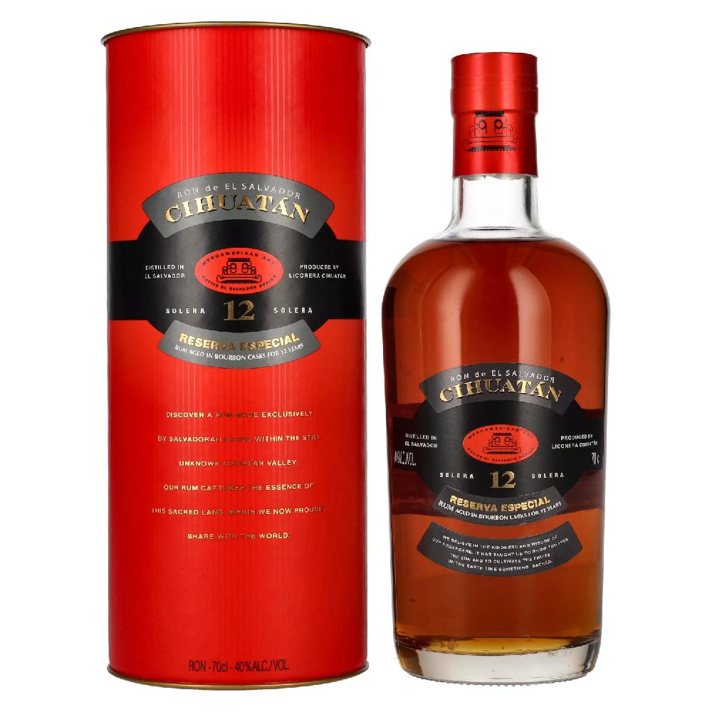 delicando Cihuatán 12 Solera Reserva Especial Rum 40% Vol. 0 7l in Geschenkbox
