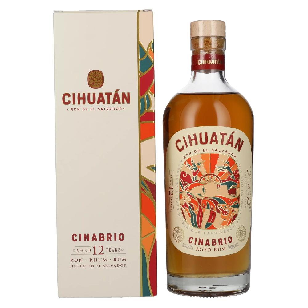 delicando Cihuatán 12 Years CINABRIO Rum El Salvador 40% Vol. 0 7l in Geschenkbox
