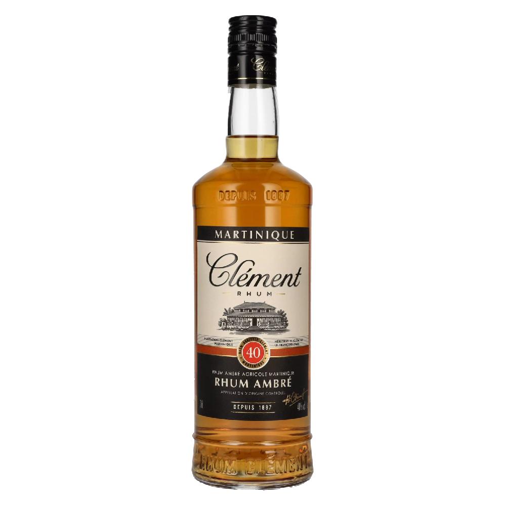 delicando Clément Rhum Agricole Ambré 40% Vol. 0 7l - delicando