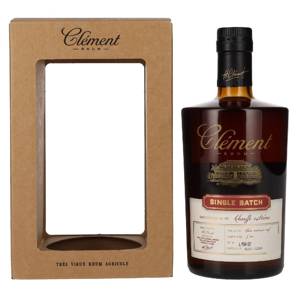 delicando Clément Rhum Chauffe Extrême Single Batch 46 9% Vol. 0 5l in Geschenkbox
