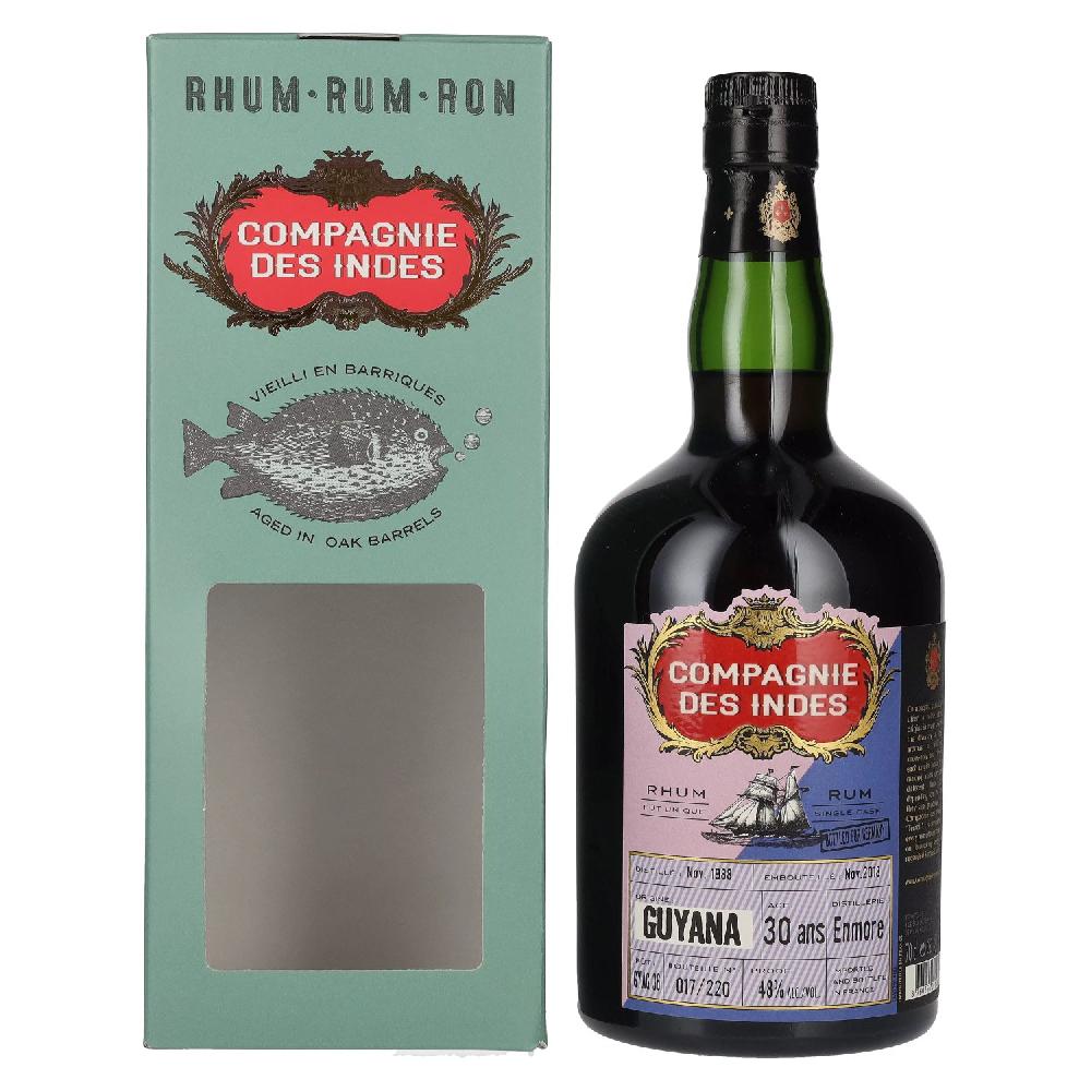 delicando Compagnie des Indes GUYANA Single Cask Rum 30 ans 48% Vol. 0 7l in Geschenkbox