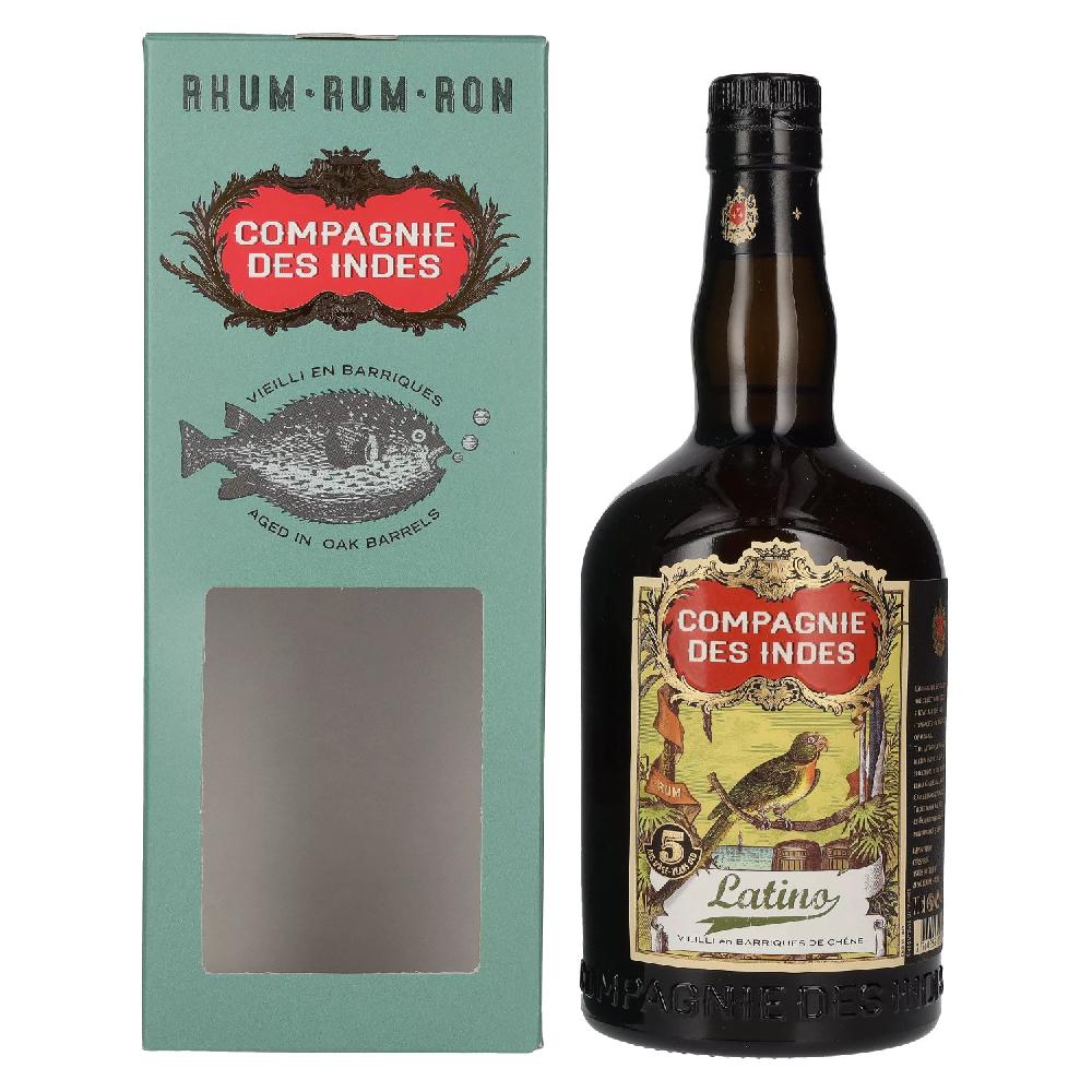 delicando Compagnie des Indes Latino Rum 5 ans 40% Vol. 0 7l in Geschenkbox