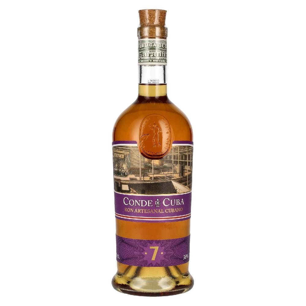 delicando Conde de Cuba 7 Ron Artesanal Cubano 38% Vol. 0 7l