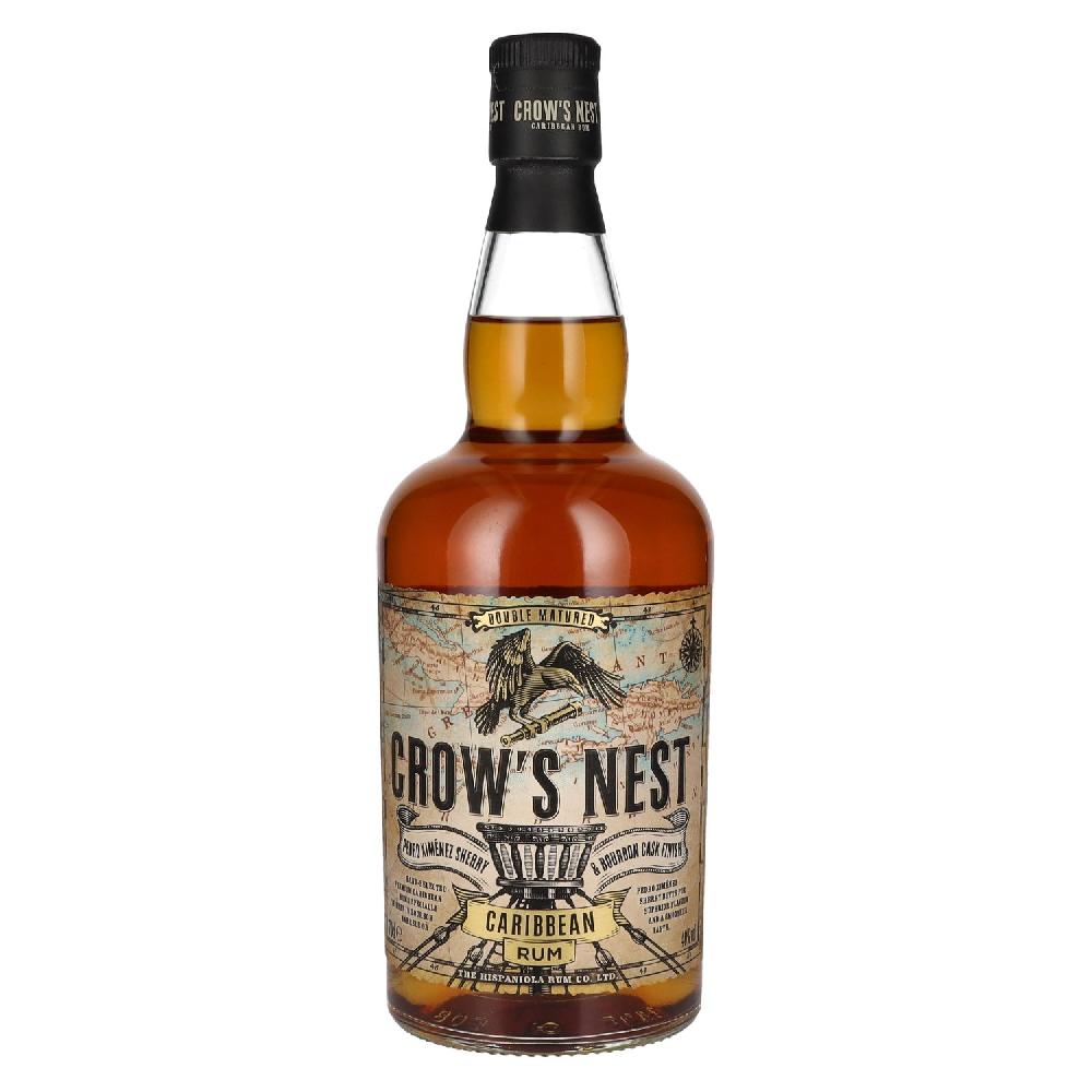 delicando Crow's Nest Double Matured Caribbean Rum 40% Vol. 0 7l