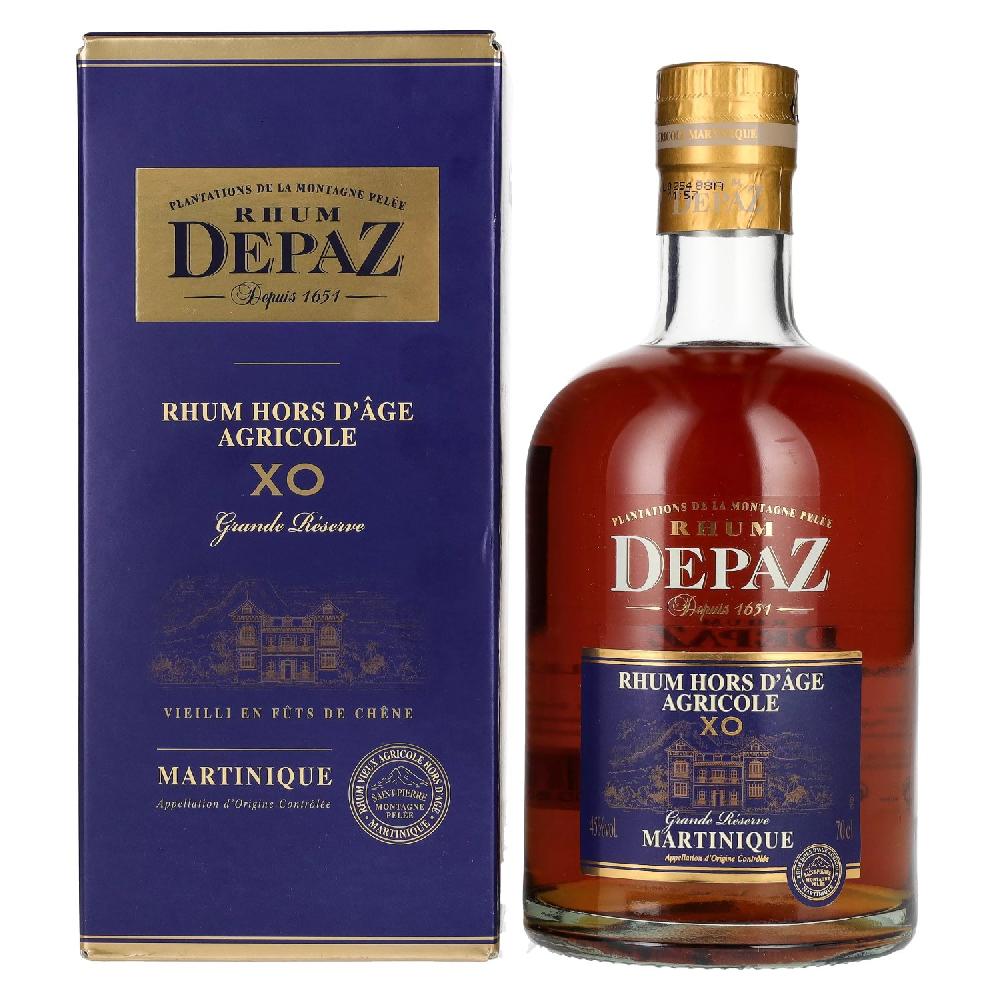 delicando Depaz Rhum Hors D'Âge Agricole XO Grande Réserve GB 45% Vol. 0 7l in Geschenkbox