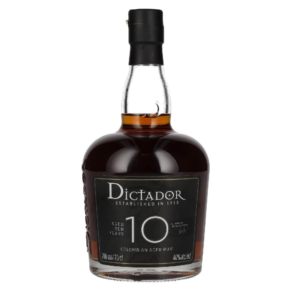 delicando Dictador 10 Years Old ICON RESERVE Colombian Rum 40% Vol. 0 7l