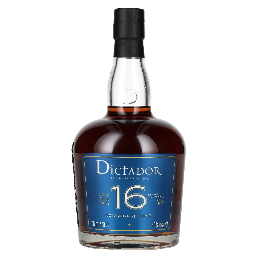 delicando Dictador 16 Years Old COLOMBIAN AGED Rum 40% Vol. 0 7l