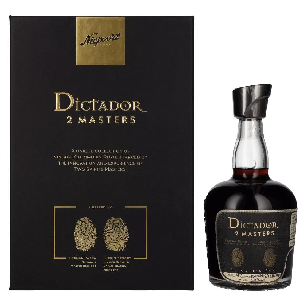 delicando Dictador 2 MASTERS 1971/1974/1978/1980 Niepoort Port Pipe Finish 2021 48% Vol. 0 7l in Geschenkbox