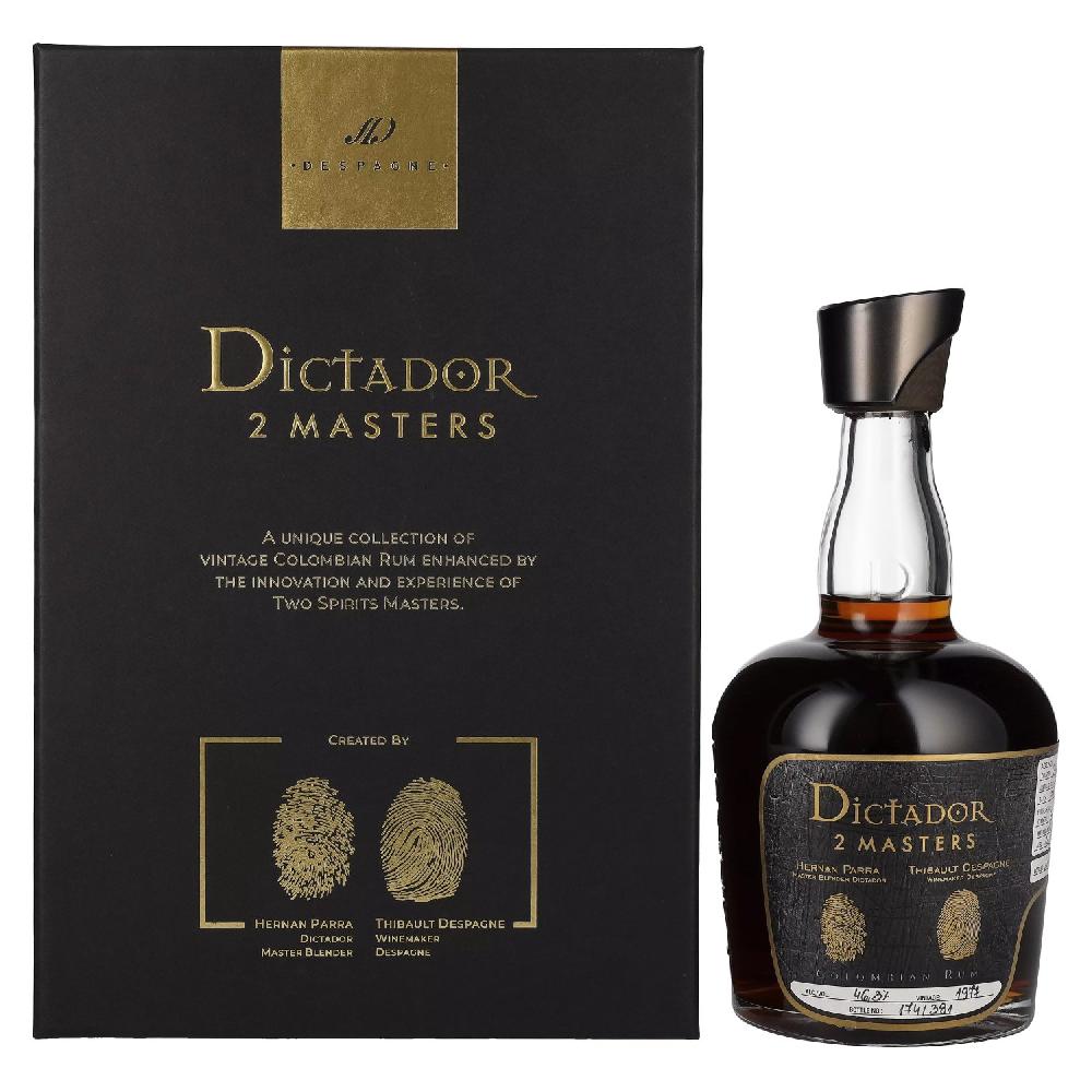 delicando Dictador 2 MASTERS 1977 40 Years Old Despagne 2nd Release 46 3% Vol. 0 7l in Geschenkbox