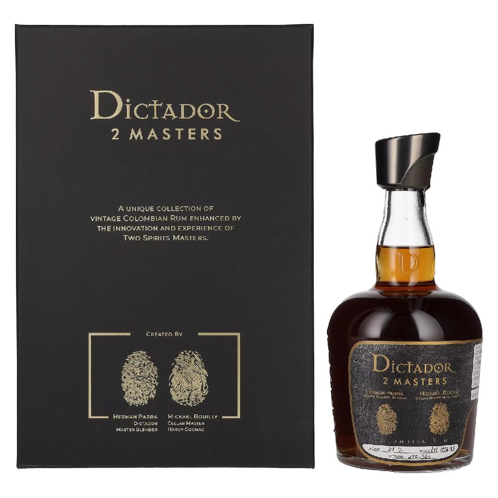 delicando Dictador 2 MASTERS 1978 39 Years Old Hardy Finish 41% Vol. 0 7l in Geschenkbox
