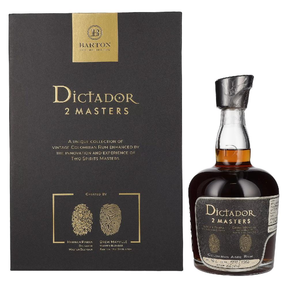 delicando Dictador 2 MASTERS 1979/1982 Barton Colombian Aged Rum 46% Vol. 0 7l in Geschenkbox