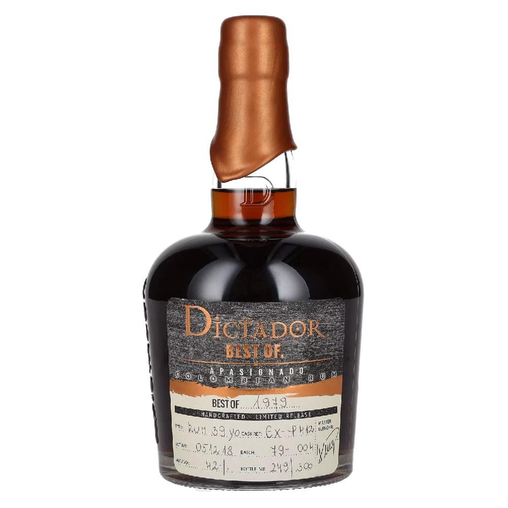 delicando Dictador BEST OF 1979 APASIONADO Colombian Rum Limited Release 42% Vol. 0 7l
