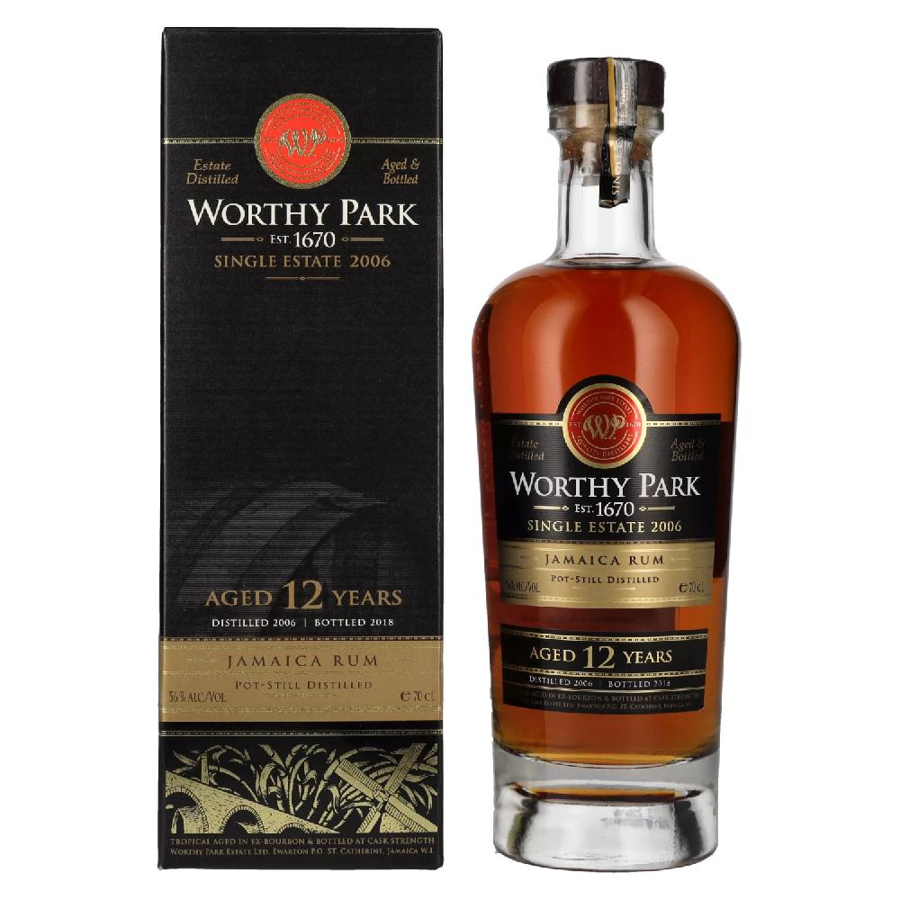 delicando Worthy Park 12 Years Old Single Estate Jamaica Rum 2006 56% Vol. 0 7l in Geschenkbox