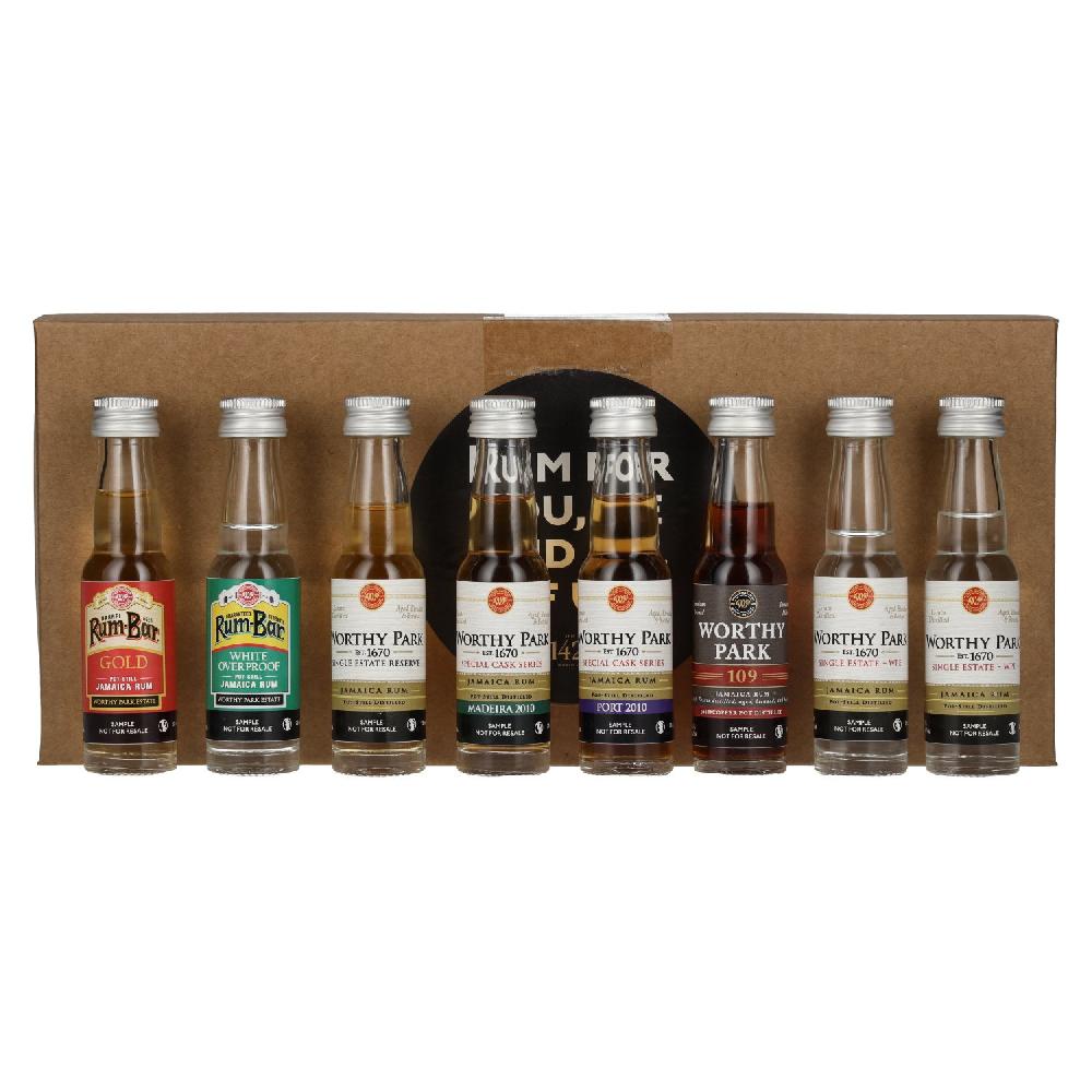 delicando Worthy Park Master Class Tasting Kit 2021 54 1% Vol. 8x0 02l Online Outlet