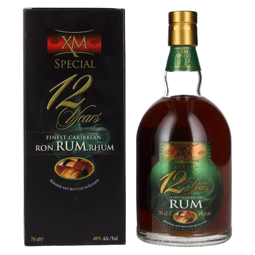 delicando XM SPECIAL 12 Years Old Finest Caribbean Rum 40% Vol. 0 7l in Geschenkbox
